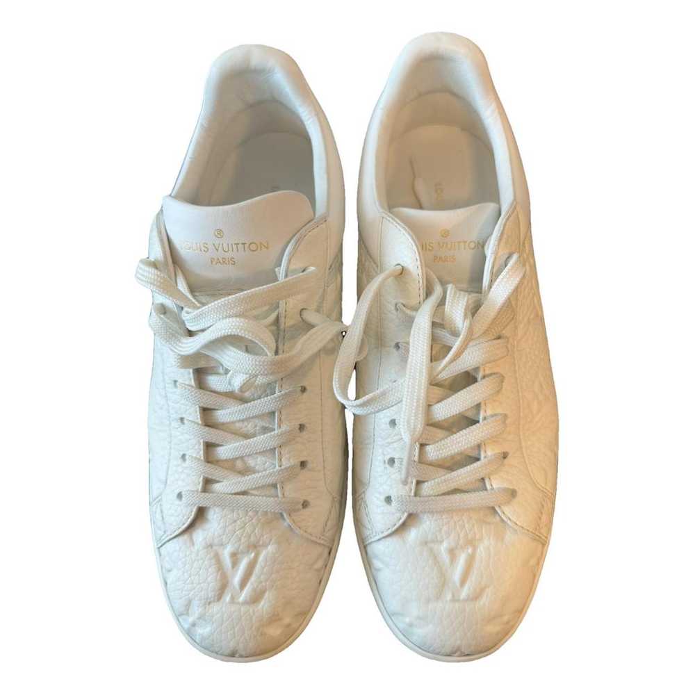 Louis Vuitton Luxembourg leather low trainers - image 1