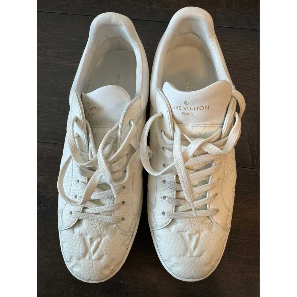 Louis Vuitton Luxembourg leather low trainers - image 4