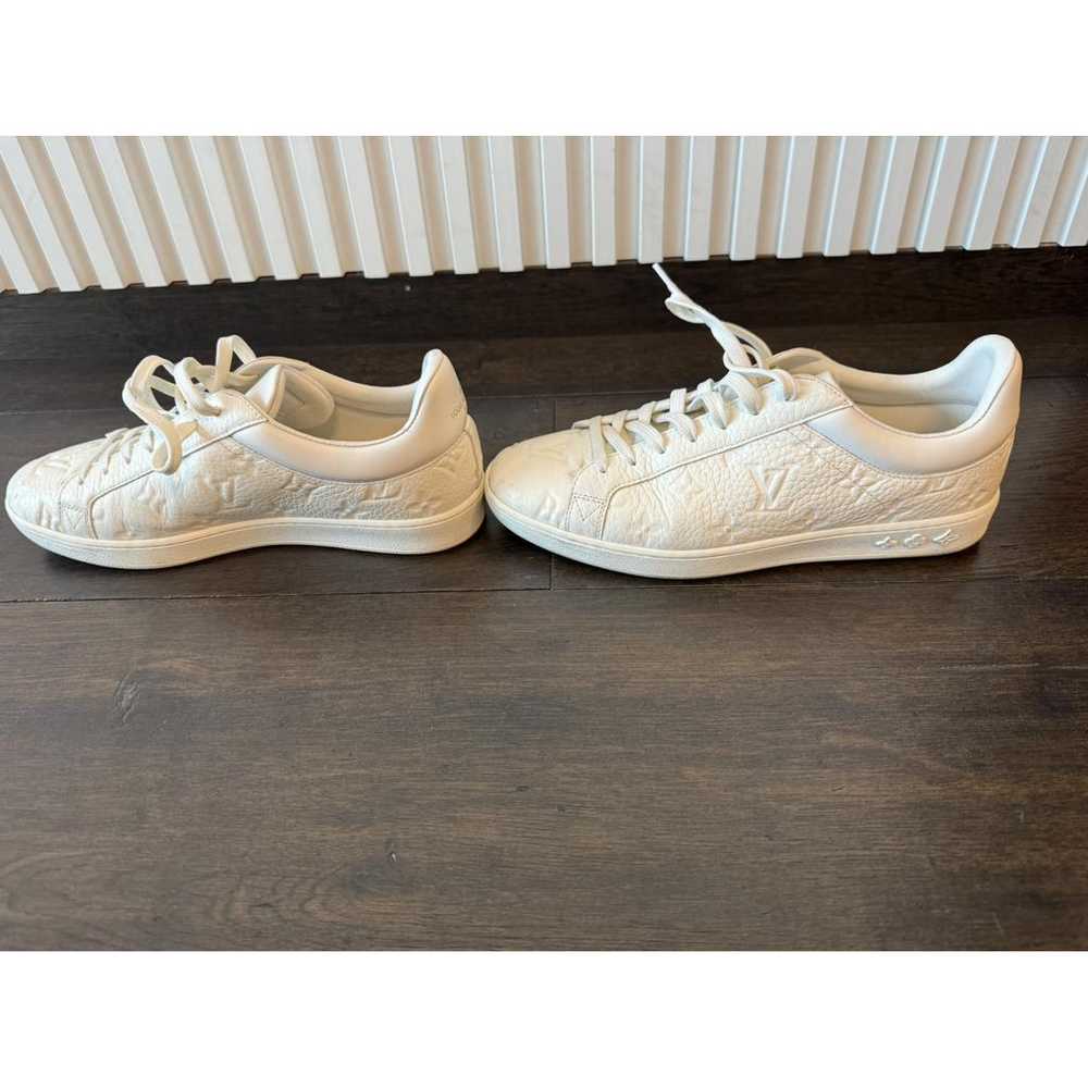 Louis Vuitton Luxembourg leather low trainers - image 6