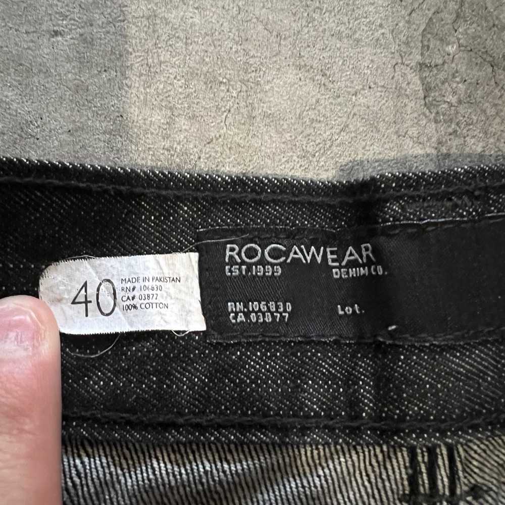 Crazy Rare Y2K Vintage Baggy Rocawear Denim Jeans - image 4