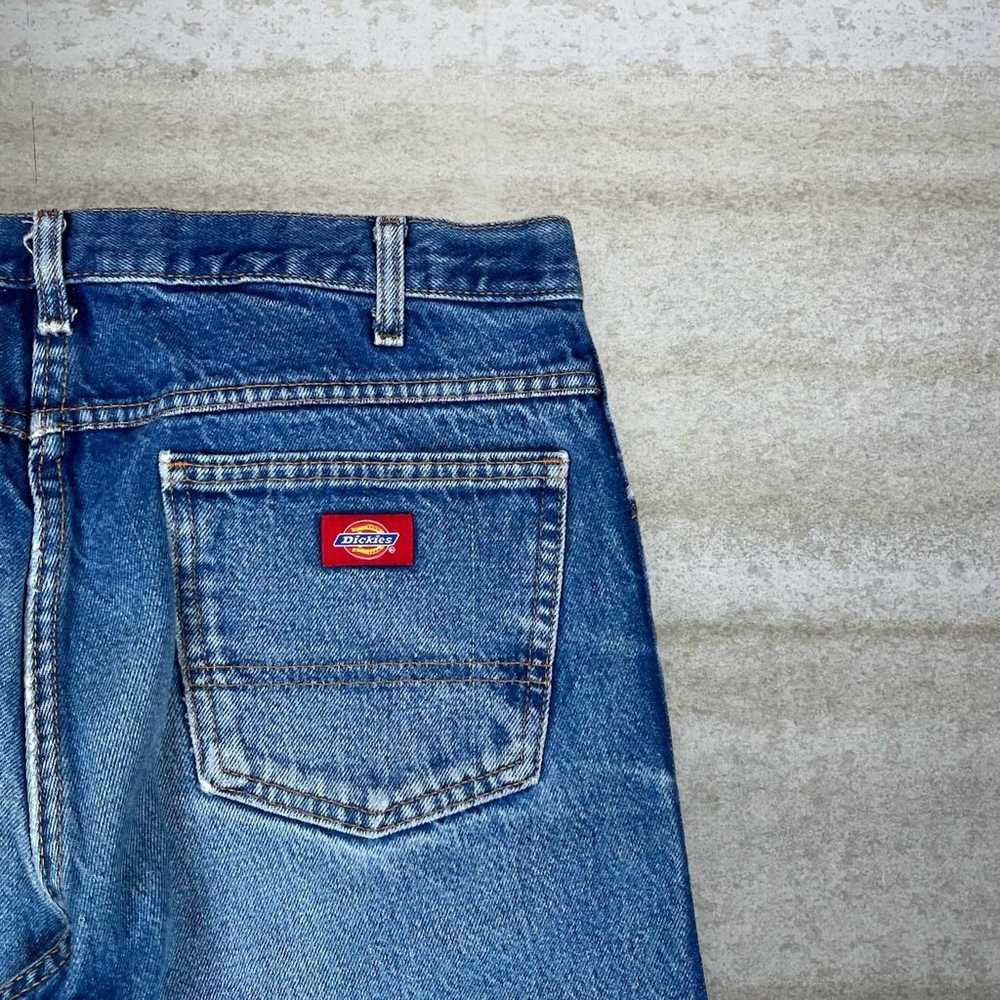 Vintage Dickies Jeans Medium Wash Work Wear Denim… - image 3
