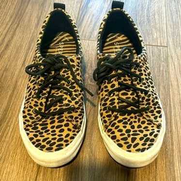 Leopard Print Sperry Top Siders. Memory Foam Sole… - image 1
