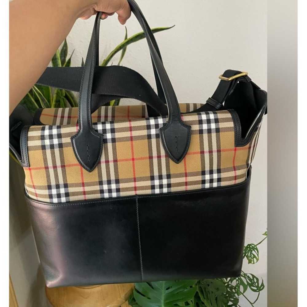 Burberry Leather tote - image 4