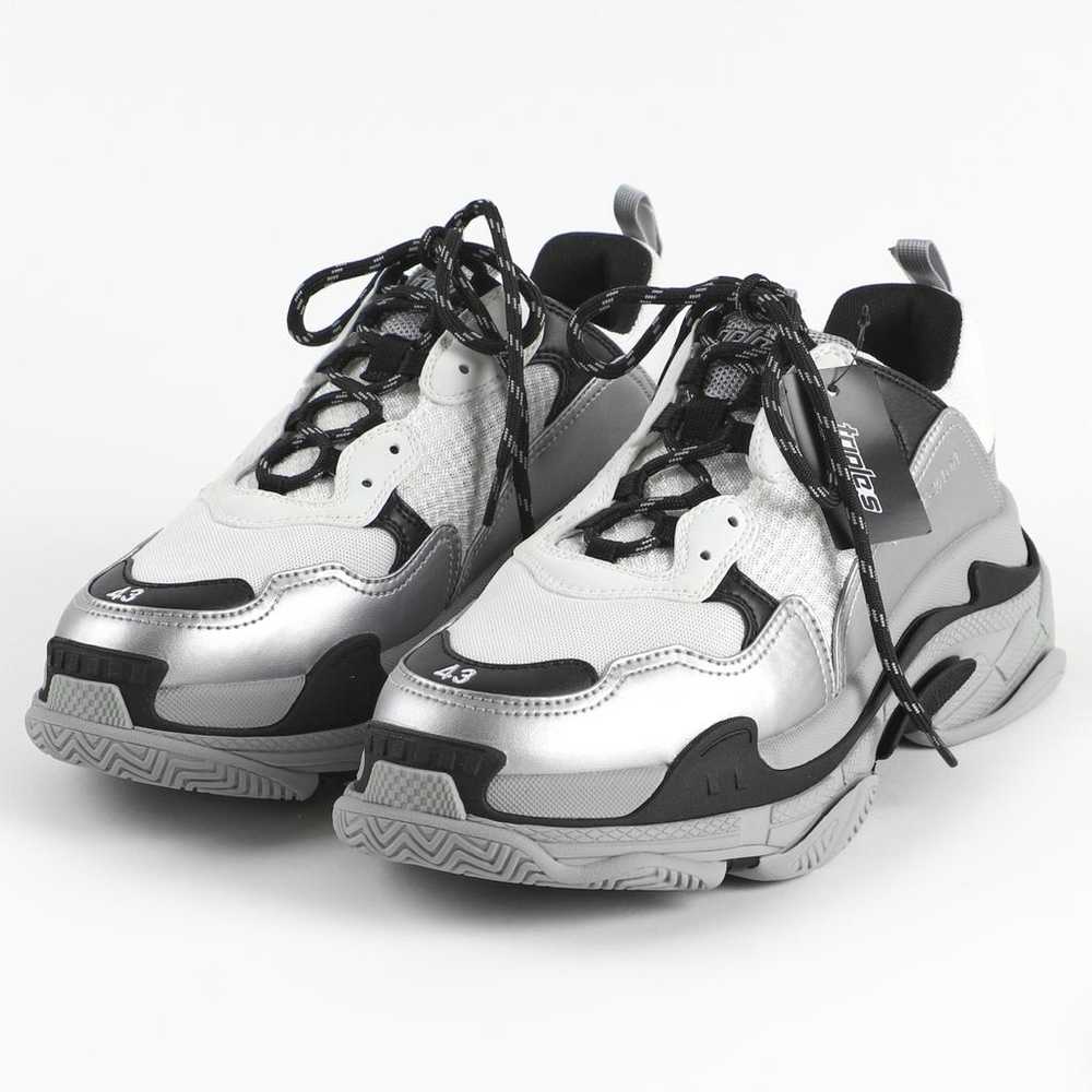 Balenciaga Triple S leather low trainers - image 2