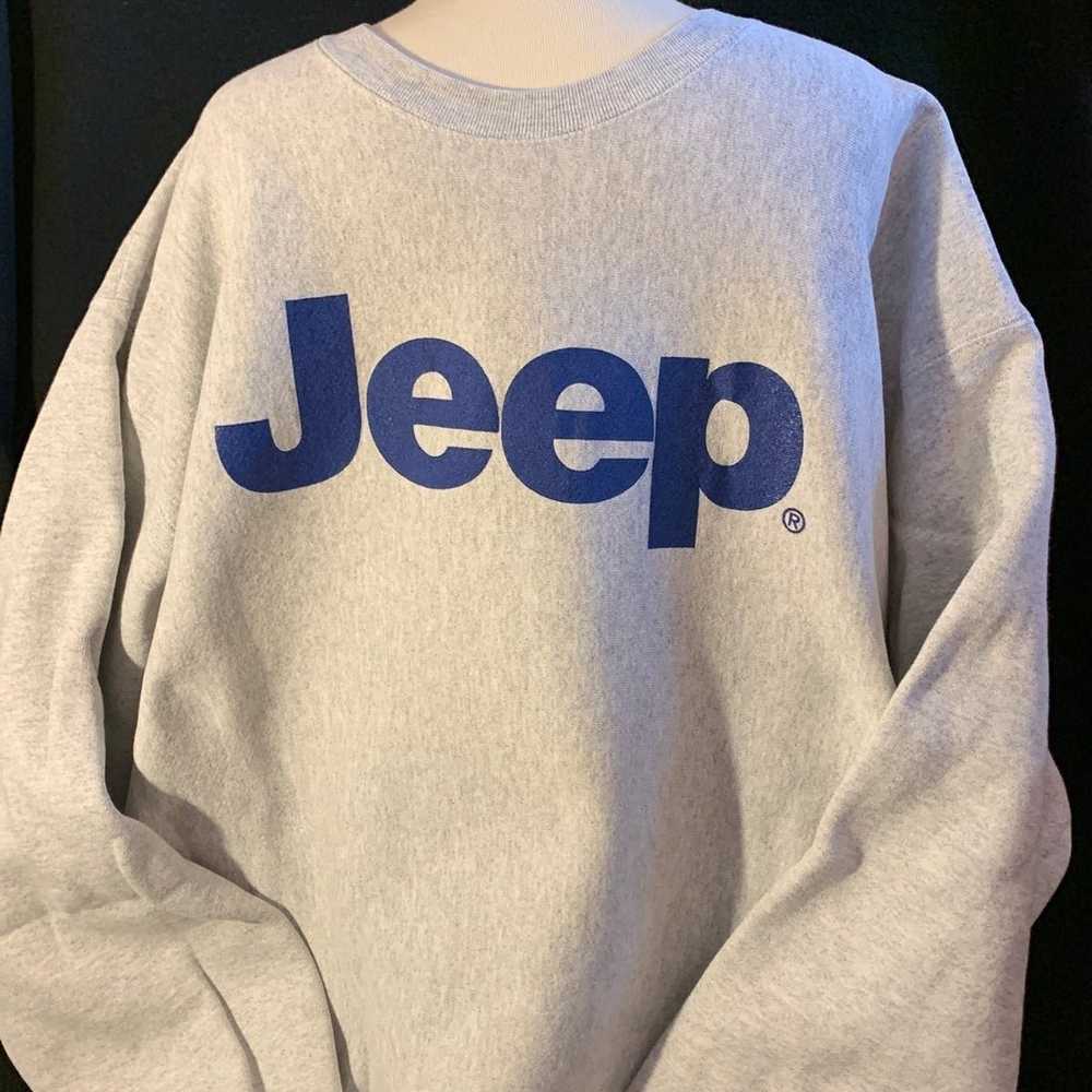 JEEP sweatshirt by Lee made in USA 2x 90’s - image 2