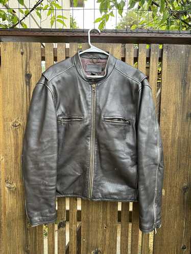 J.Crew × Vintage Vintage 90’s J crew leather moto 