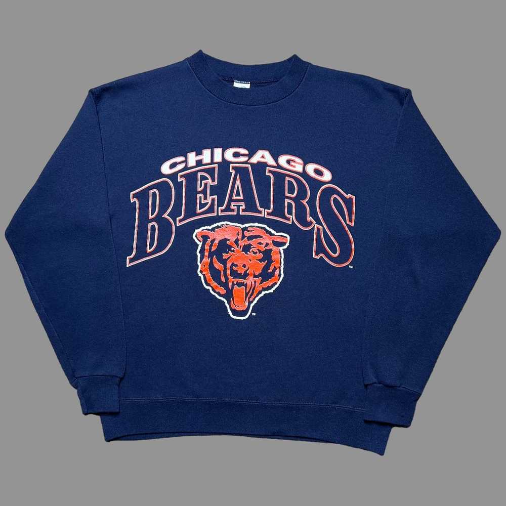 Vintage 1980s NFL Chicago Bears Arch Logo Mascot … - image 1