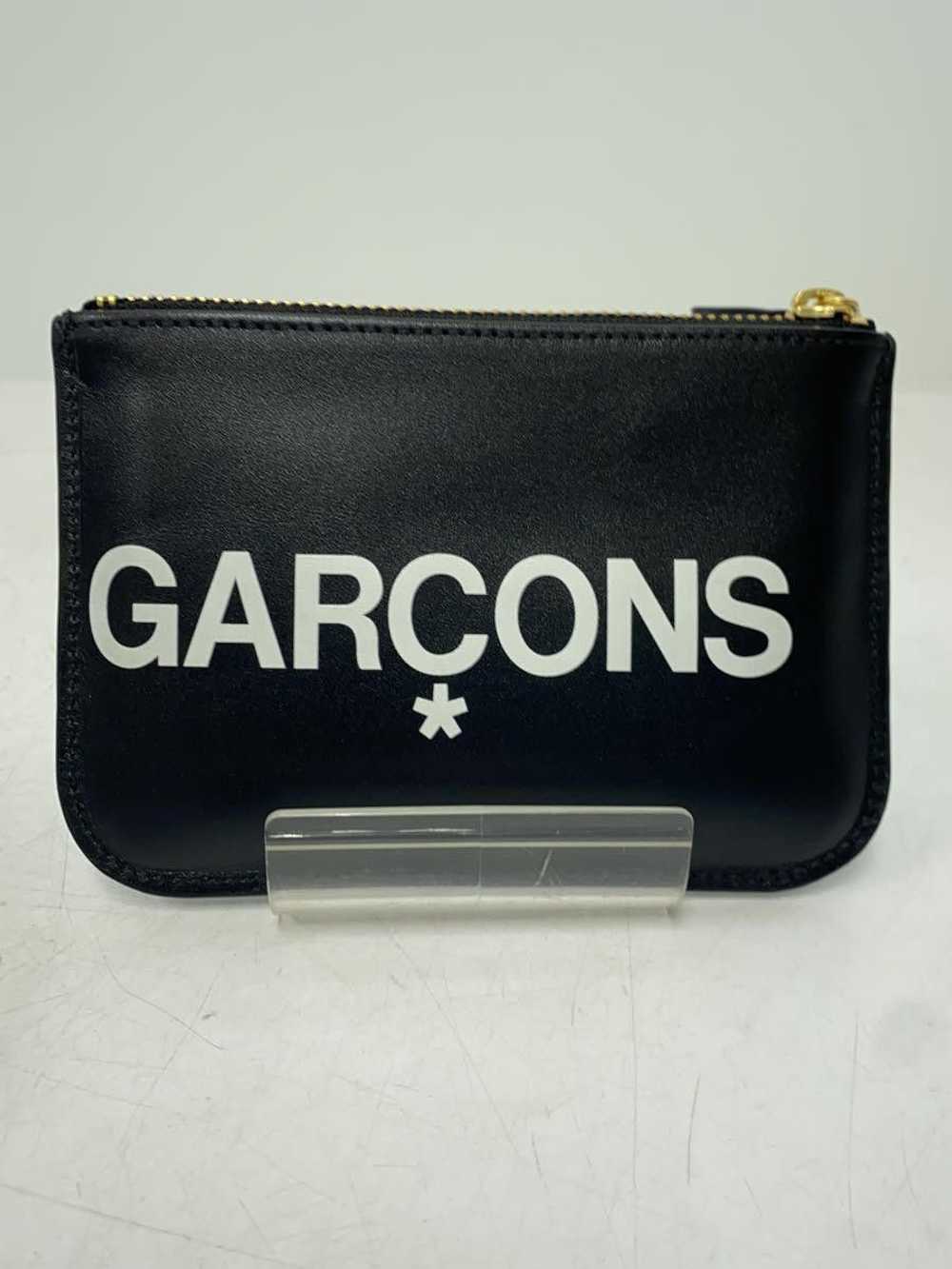 Comme des Garcons Wallet Leather Huge Logo Print … - image 2