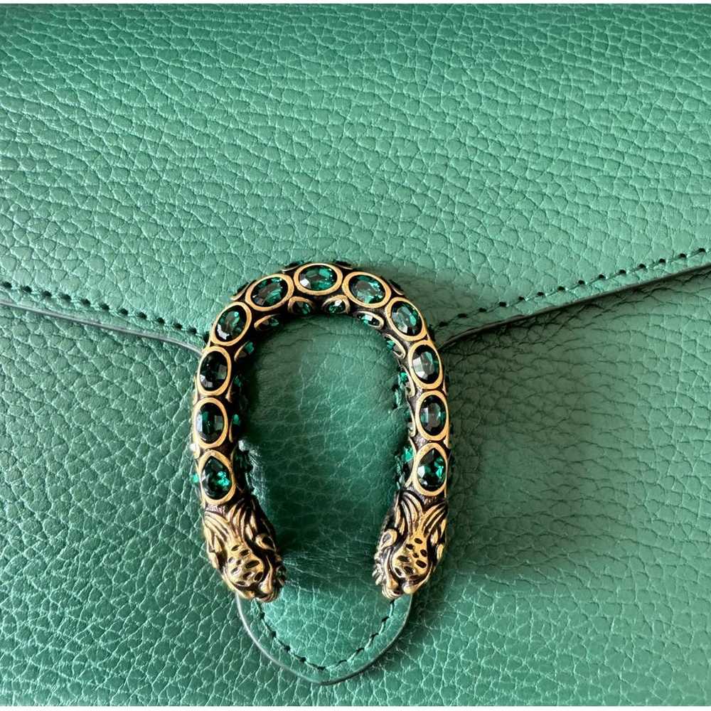 Gucci Dionysus leather clutch bag - image 5