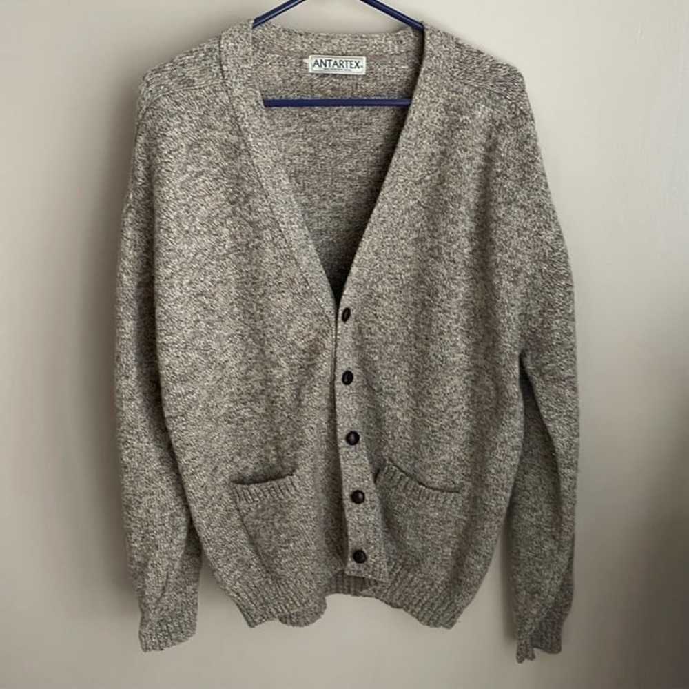Antartex wool cardigan sweater- Men’s XL - image 1