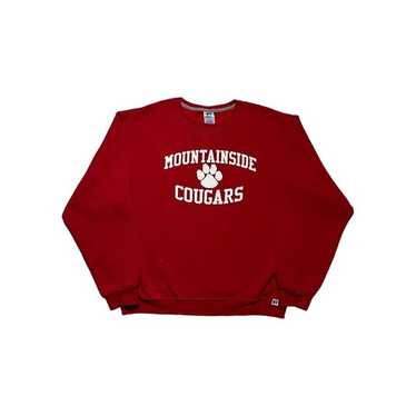 Y2K Mountainside Cougars Russell Crewneck