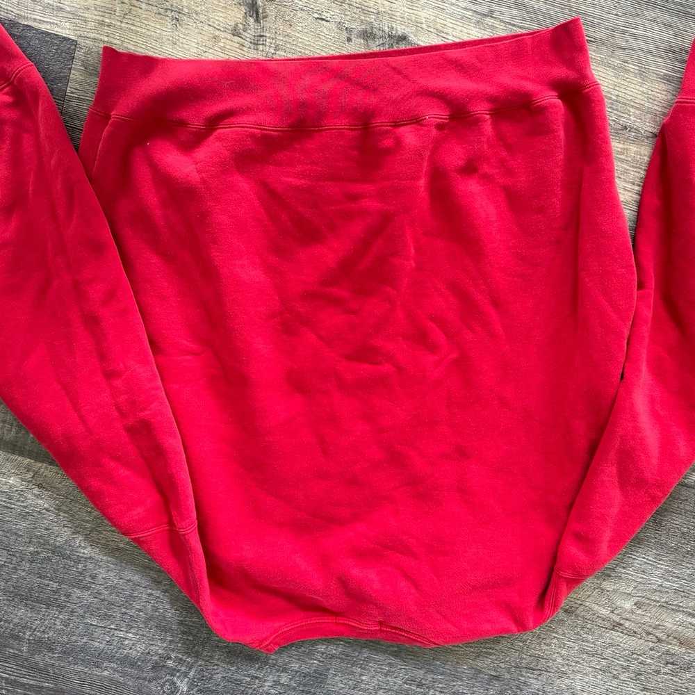 Polo Ralph Lauren Pullover Sweatshirt Mens XL Red… - image 5