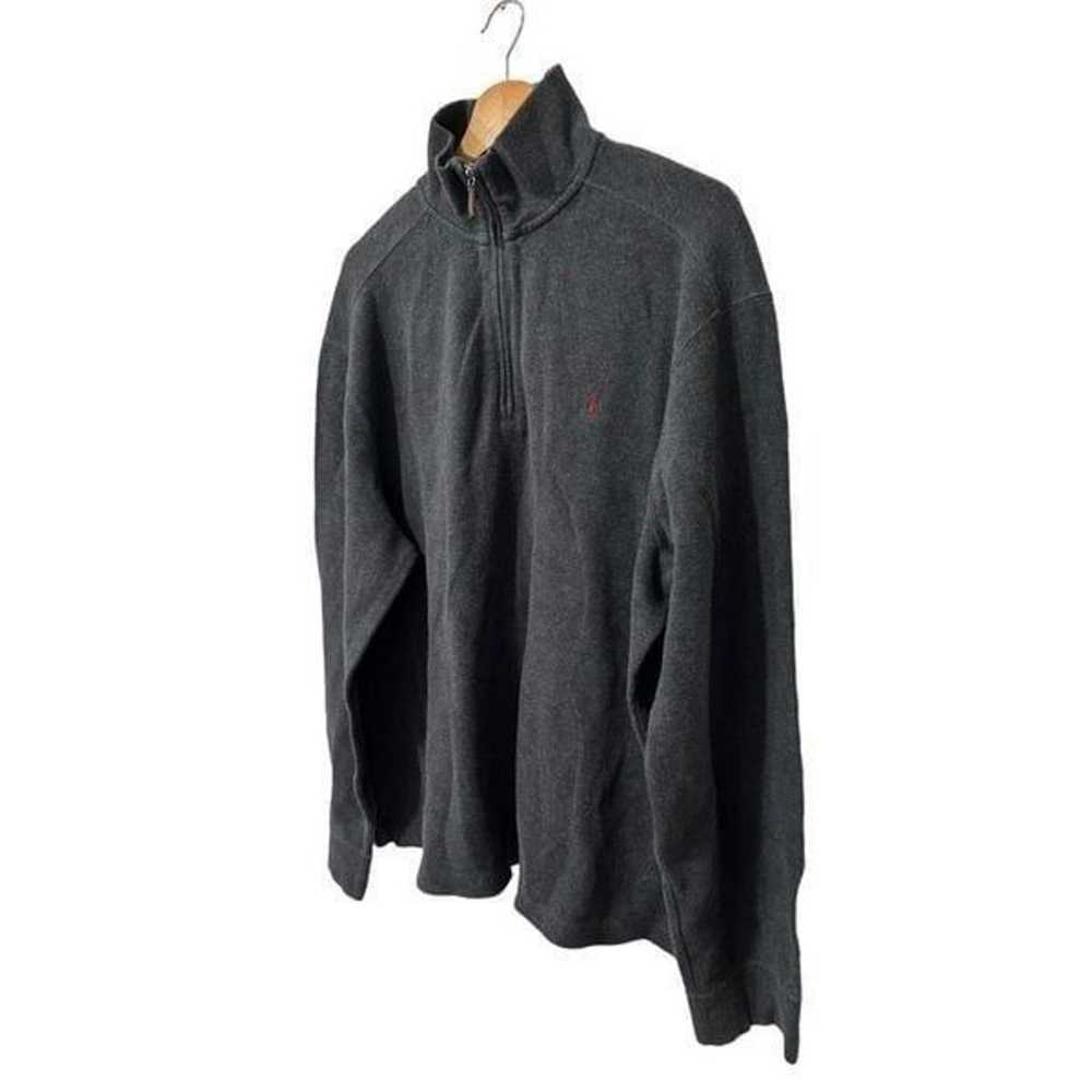 VINTAGE Polo Ralph Lauren Sweater Mens Large 1/4 … - image 4