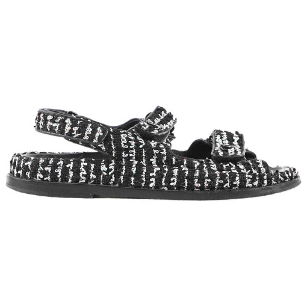 Chanel Dad Sandals tweed sandal - image 1