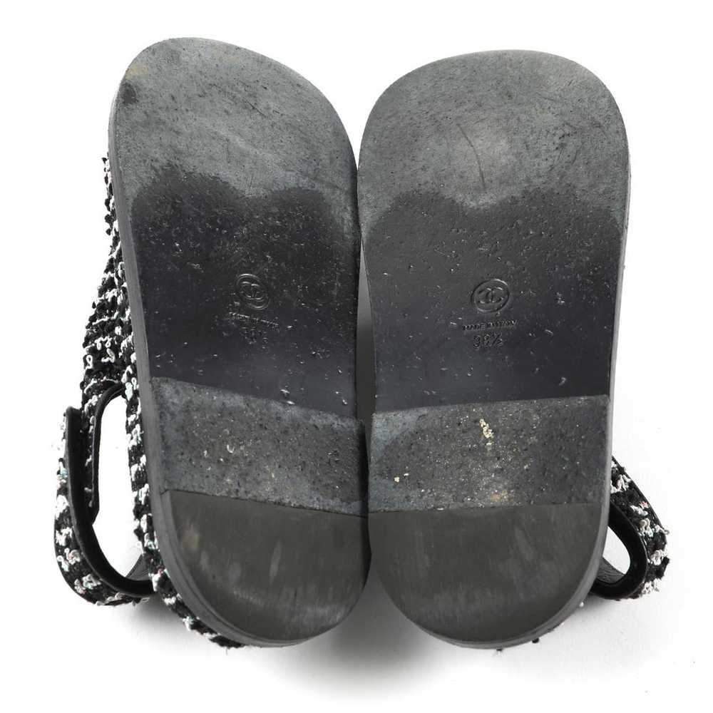 Chanel Dad Sandals tweed sandal - image 4