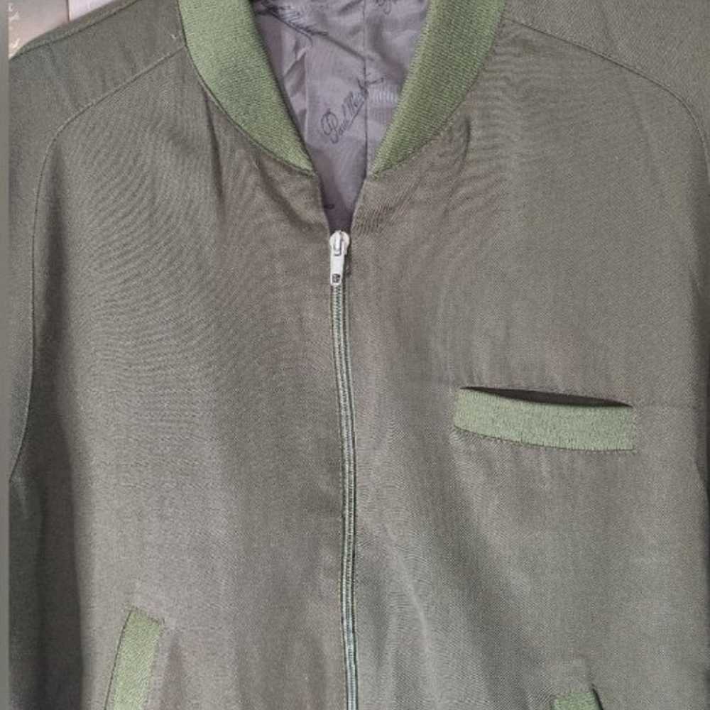 Vintage San Remo green bomber zipper jacket - image 2