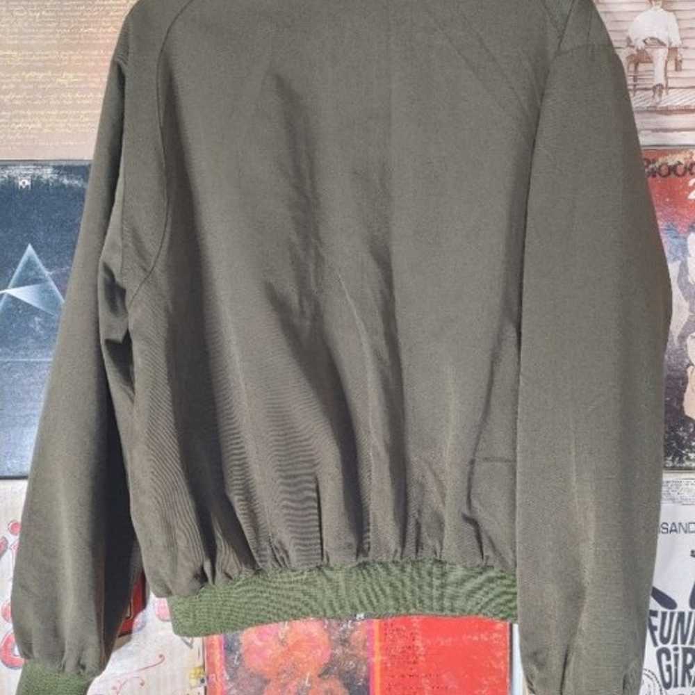 Vintage San Remo green bomber zipper jacket - image 3