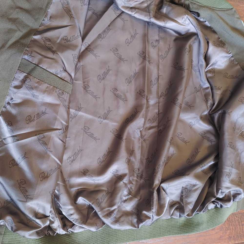Vintage San Remo green bomber zipper jacket - image 6