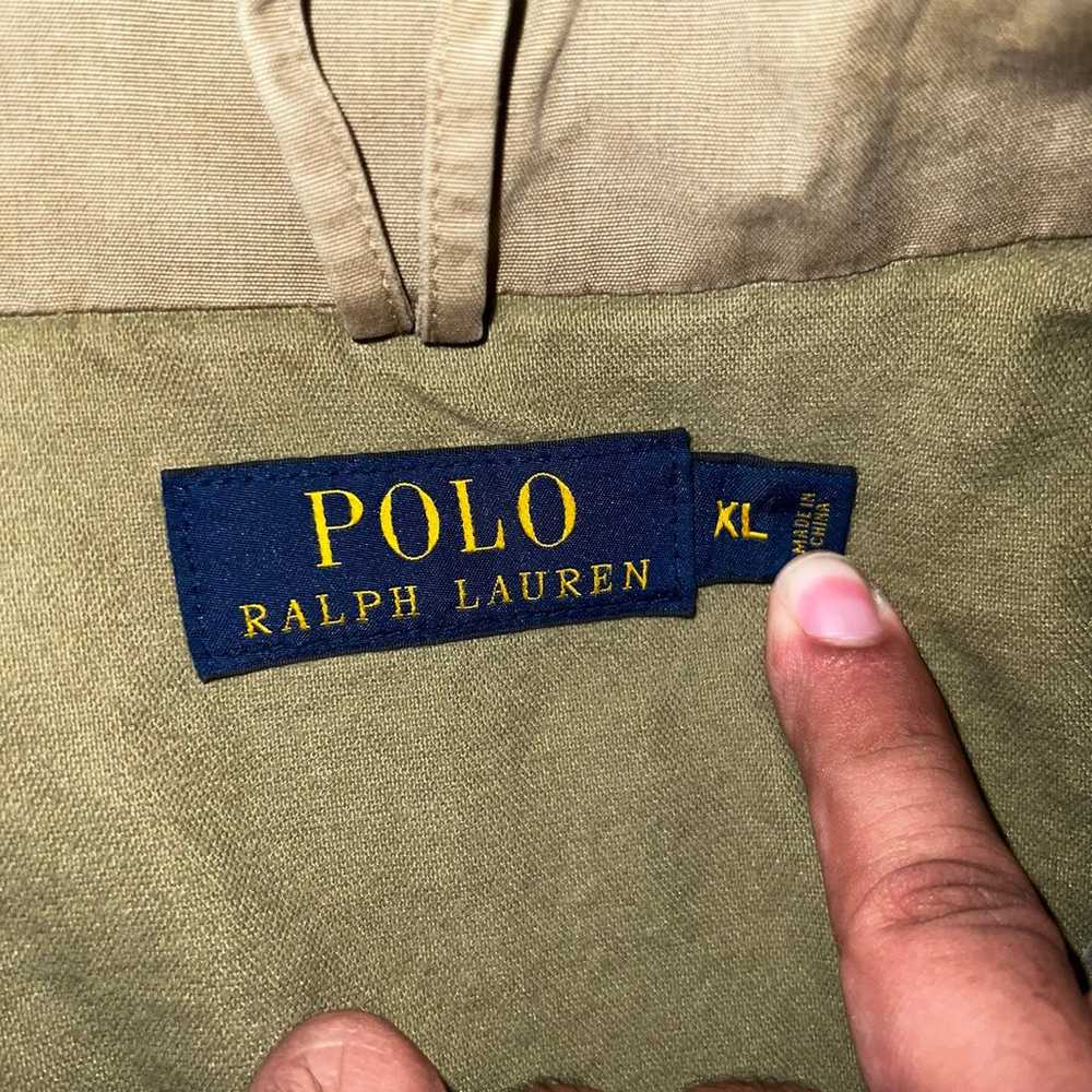 Polo Ralph Lauren Tan Olive Military Combat Field… - image 7