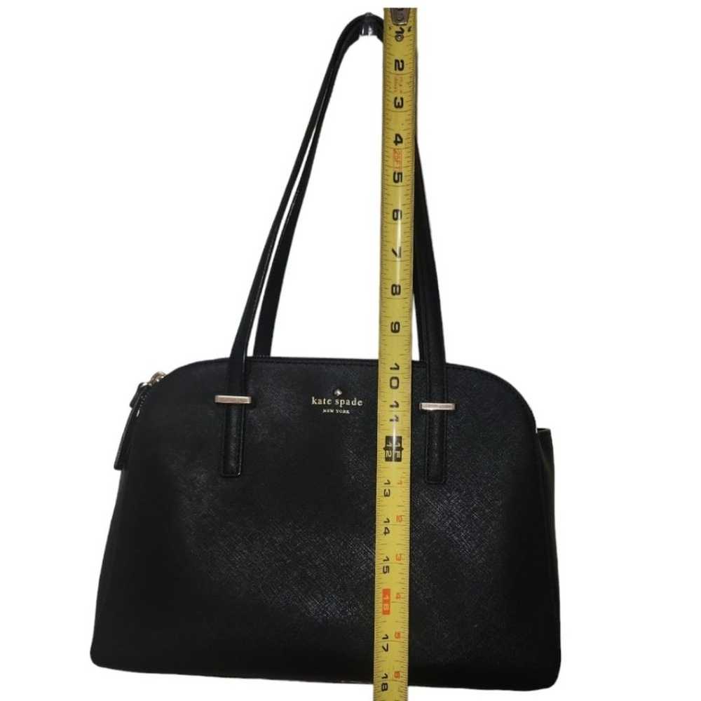 KATE SPADE saffiano leather satchel bag - image 10