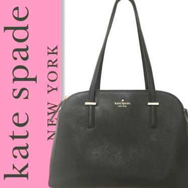 KATE SPADE saffiano leather satchel bag - image 1