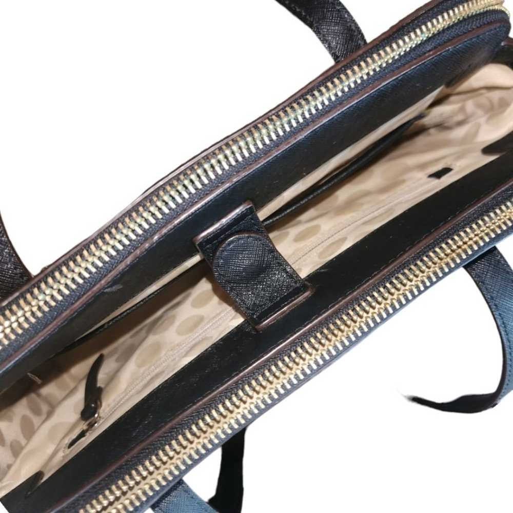 KATE SPADE saffiano leather satchel bag - image 5