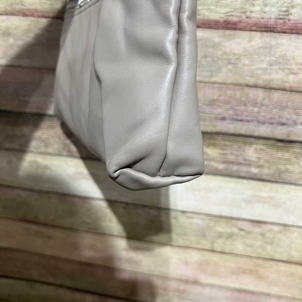 Longchamp Grey Leather Crossbody - image 5