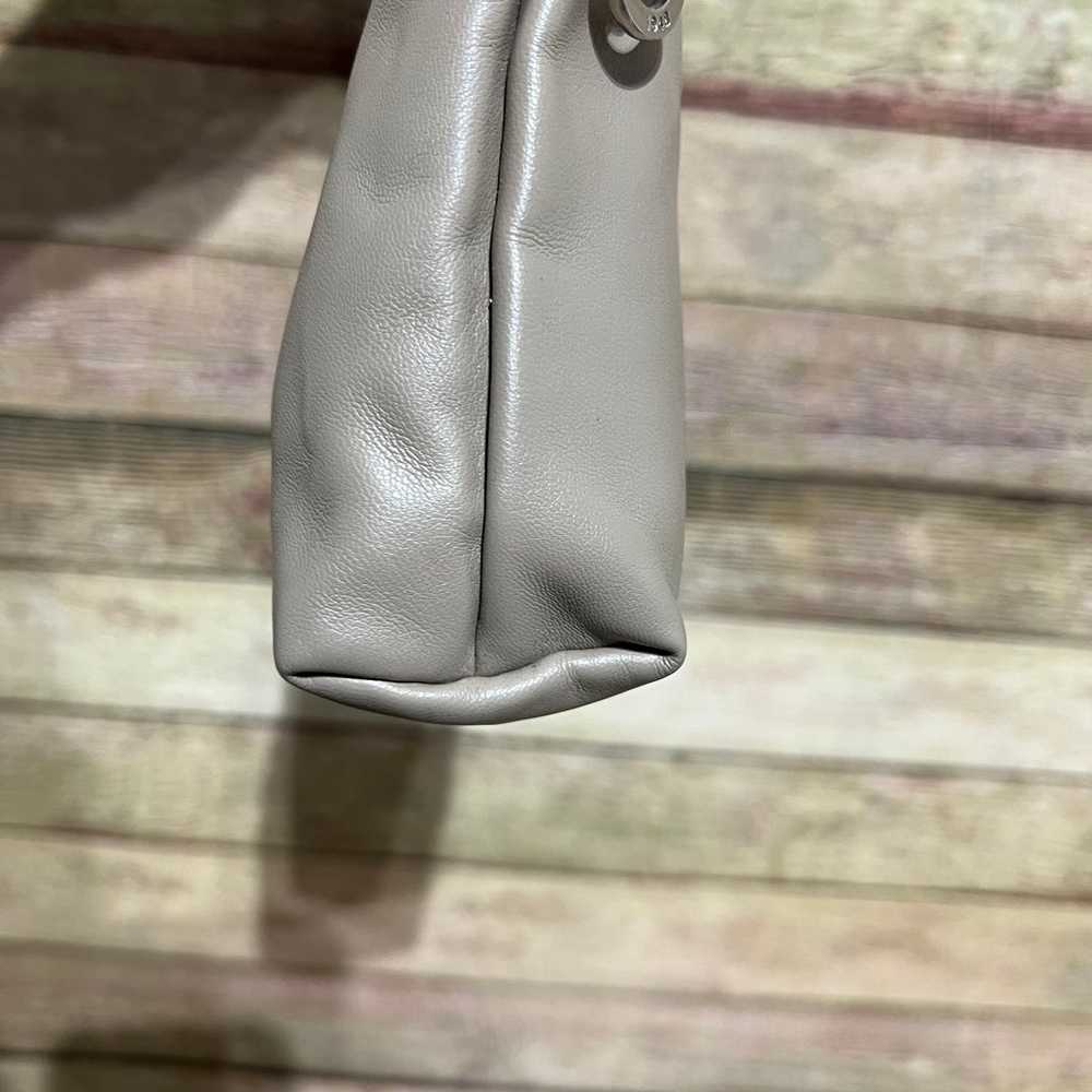 Longchamp Grey Leather Crossbody - image 6