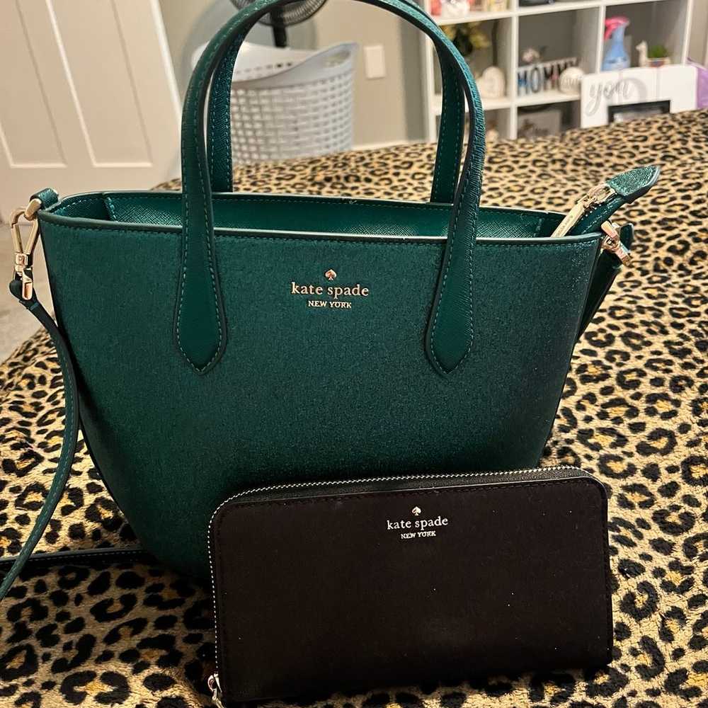 Kate Spade purse and wallet - image 2
