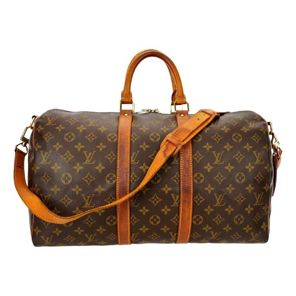Louis Vuitton Keepall leather 48h bag - image 1
