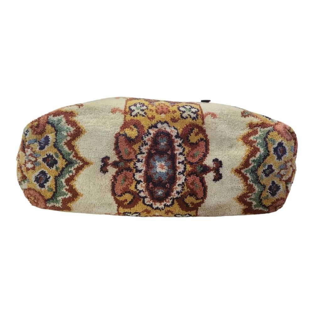 Large Vintage Gadabout 50s Floral Carpet Tapestry… - image 6