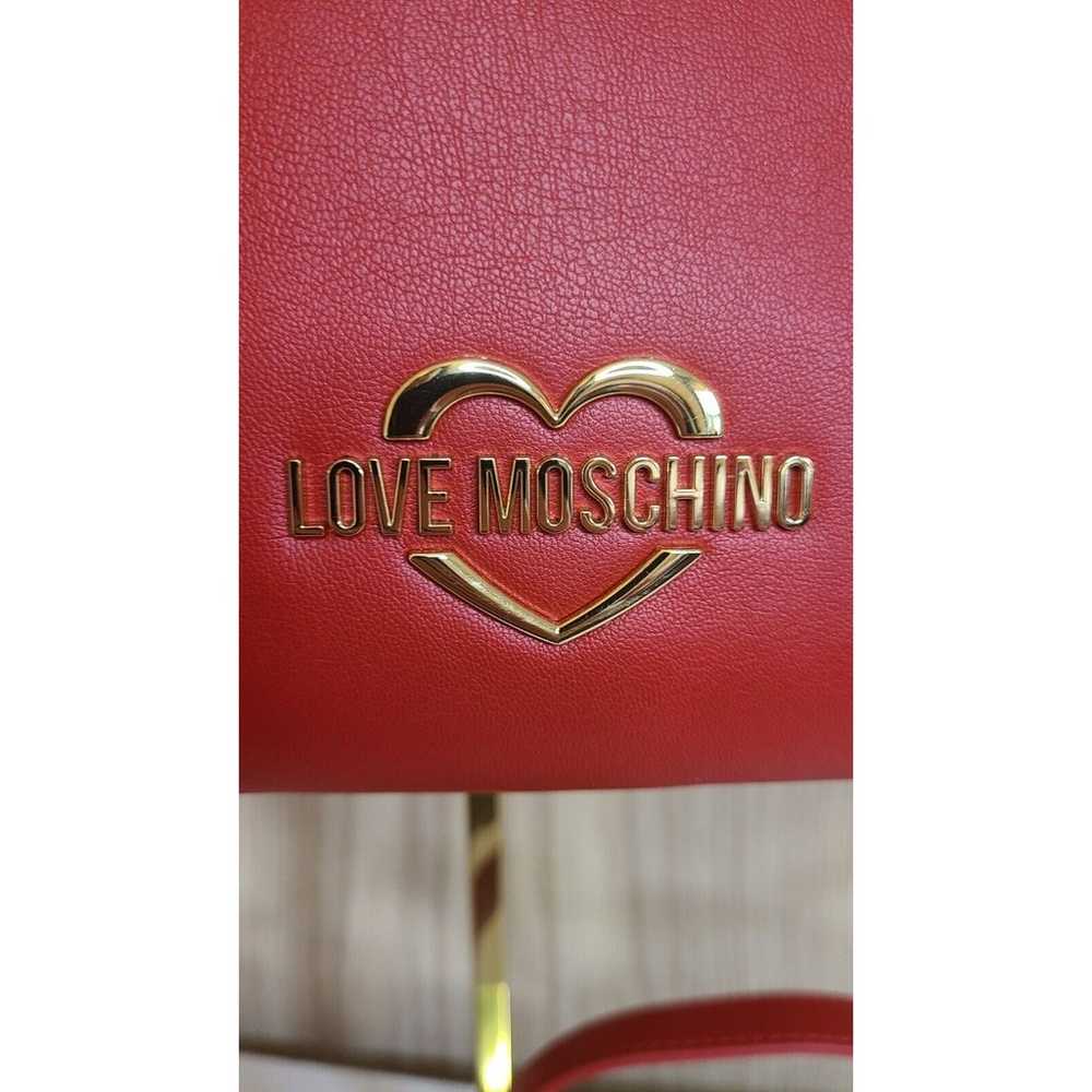 New LOVE MOSCHINO Red Borsa Rosso Shoulder Bag Cr… - image 2
