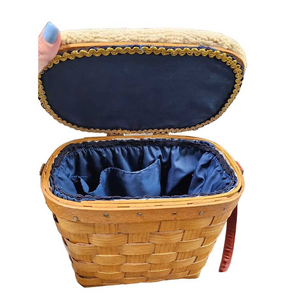 Vintage Cardinal Putney Basket purse for the bird… - image 4