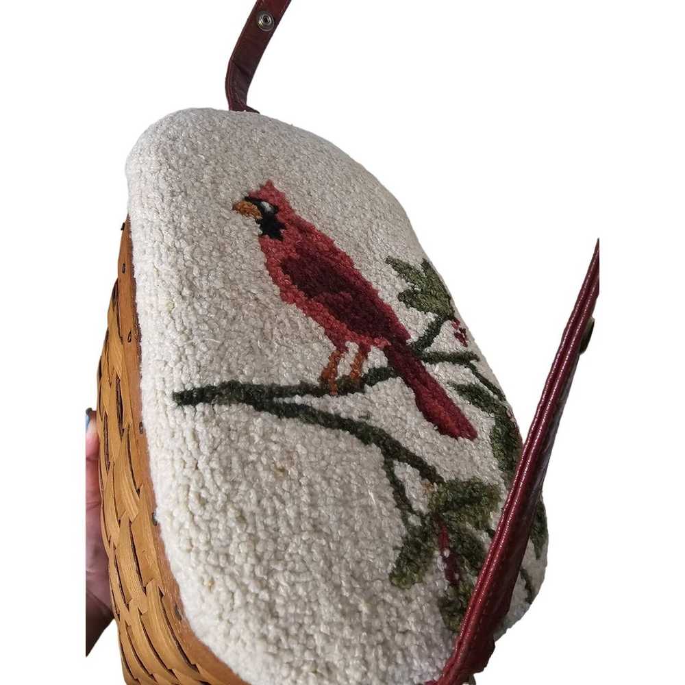 Vintage Cardinal Putney Basket purse for the bird… - image 8