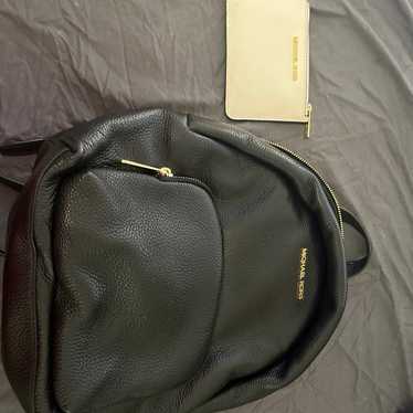 Micheal Kors Mini Backpack and Wallet - image 1