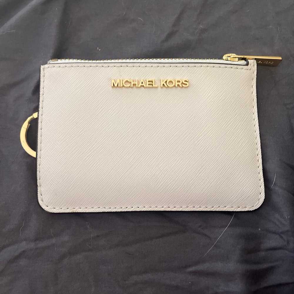 Micheal Kors Mini Backpack and Wallet - image 2