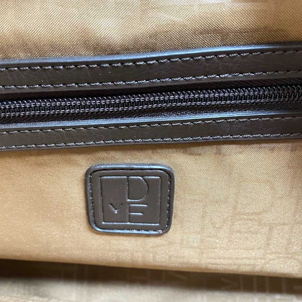 DVF tri-tone brown large overnight bag - image 10