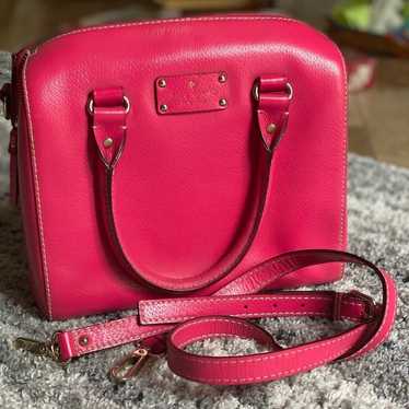 Kate Spade Hot Pink Fuschia Wellesley Alessa bag … - image 1