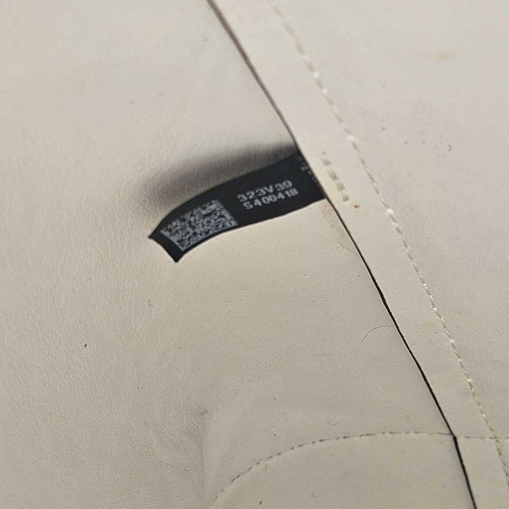 Michael Kors Mercer Leather Tote Bag in White Peb… - image 10