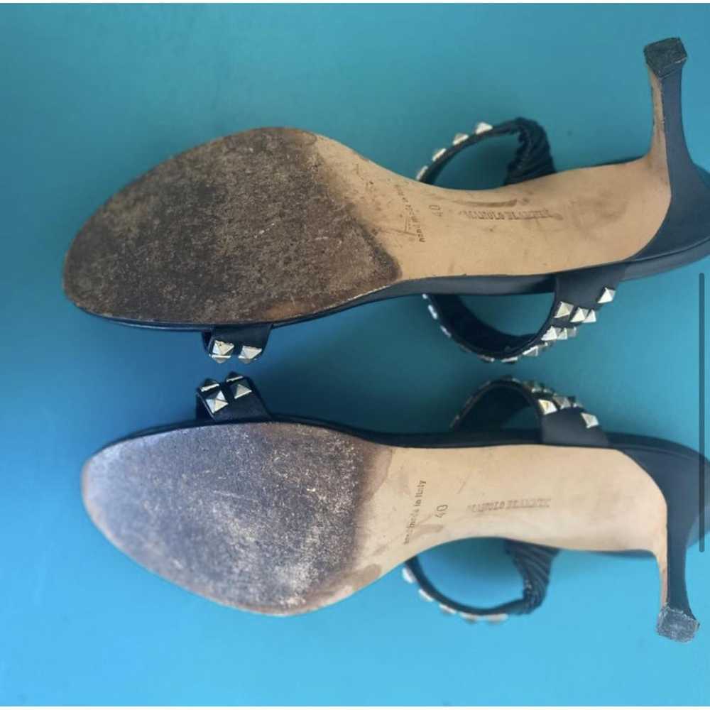 Manolo Blahnik Leather heels - image 5