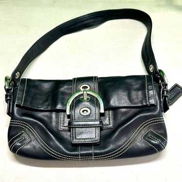 Coach Signature Sufflette leather handbag