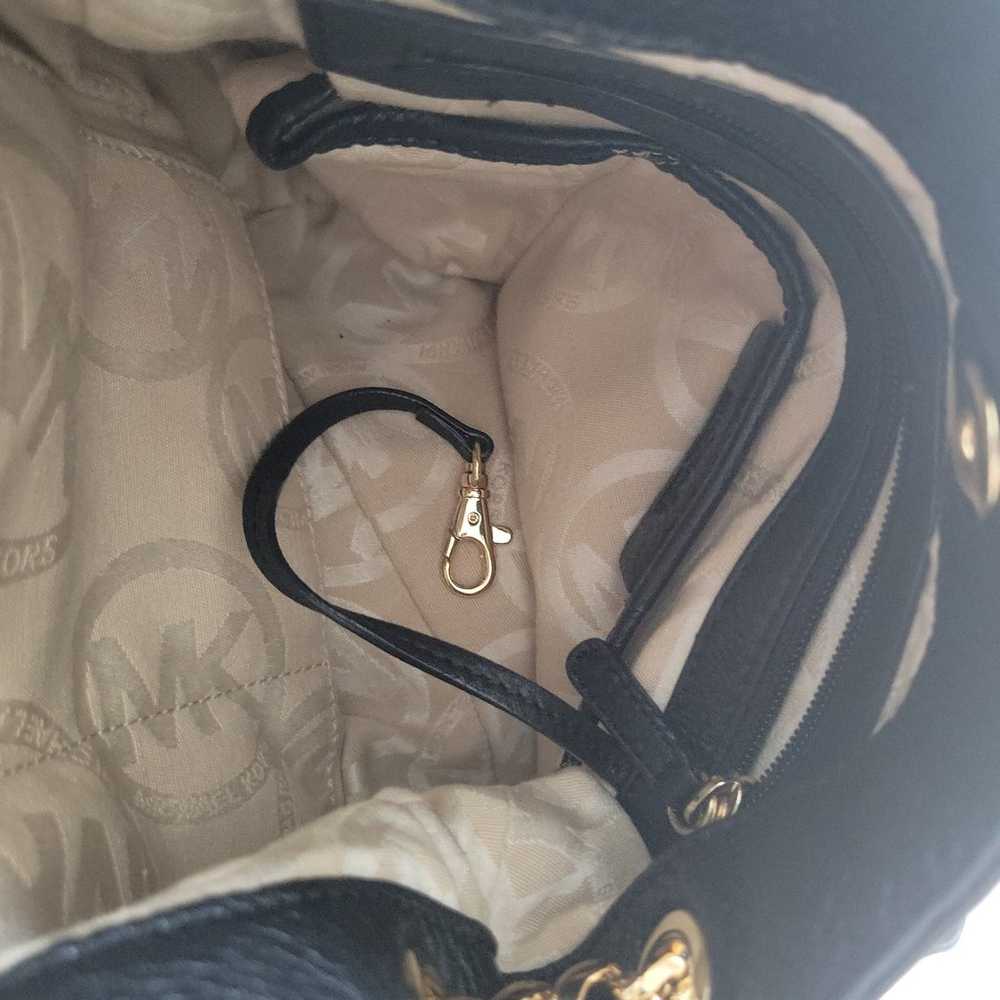 Michael Kors Leather Shoulder Bag - image 5