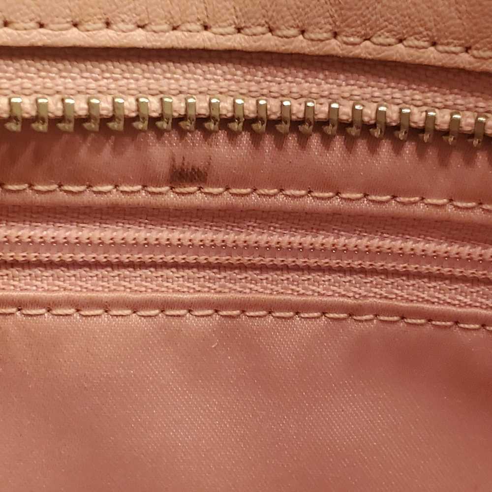 Coach Pink Leather Taylor Eyelet Mini Tote/Crossb… - image 11