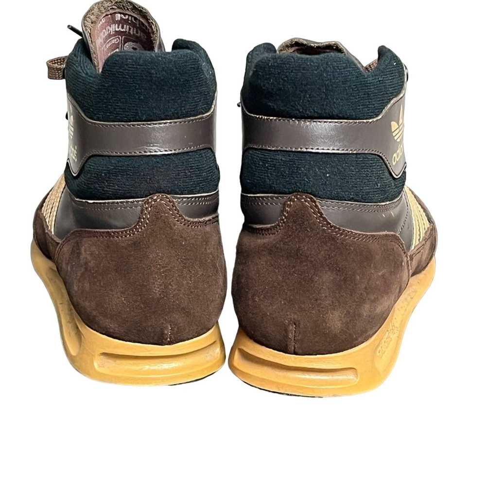Adidas Vintage 1980s ADIDAS Brown Trekking Boots … - image 3