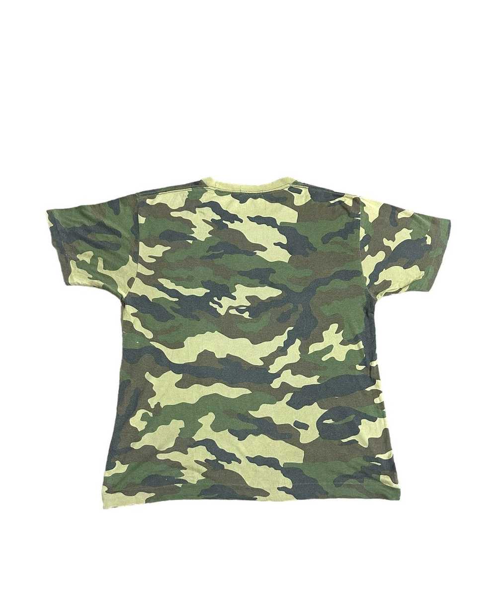 Bape × Vintage Woodland Camo College Tee - image 2