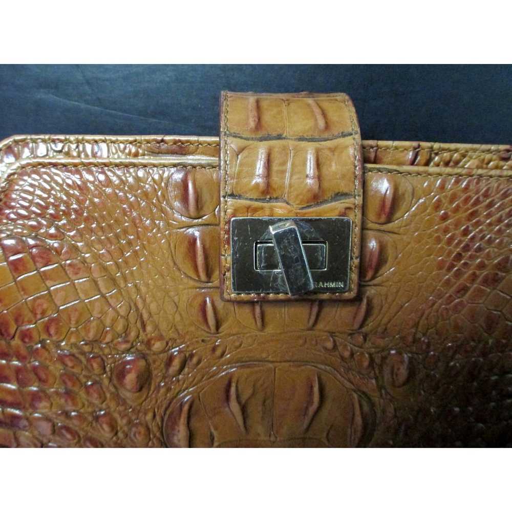 Brahmin Alena Crossbody Croc Embossed Leather in … - image 5