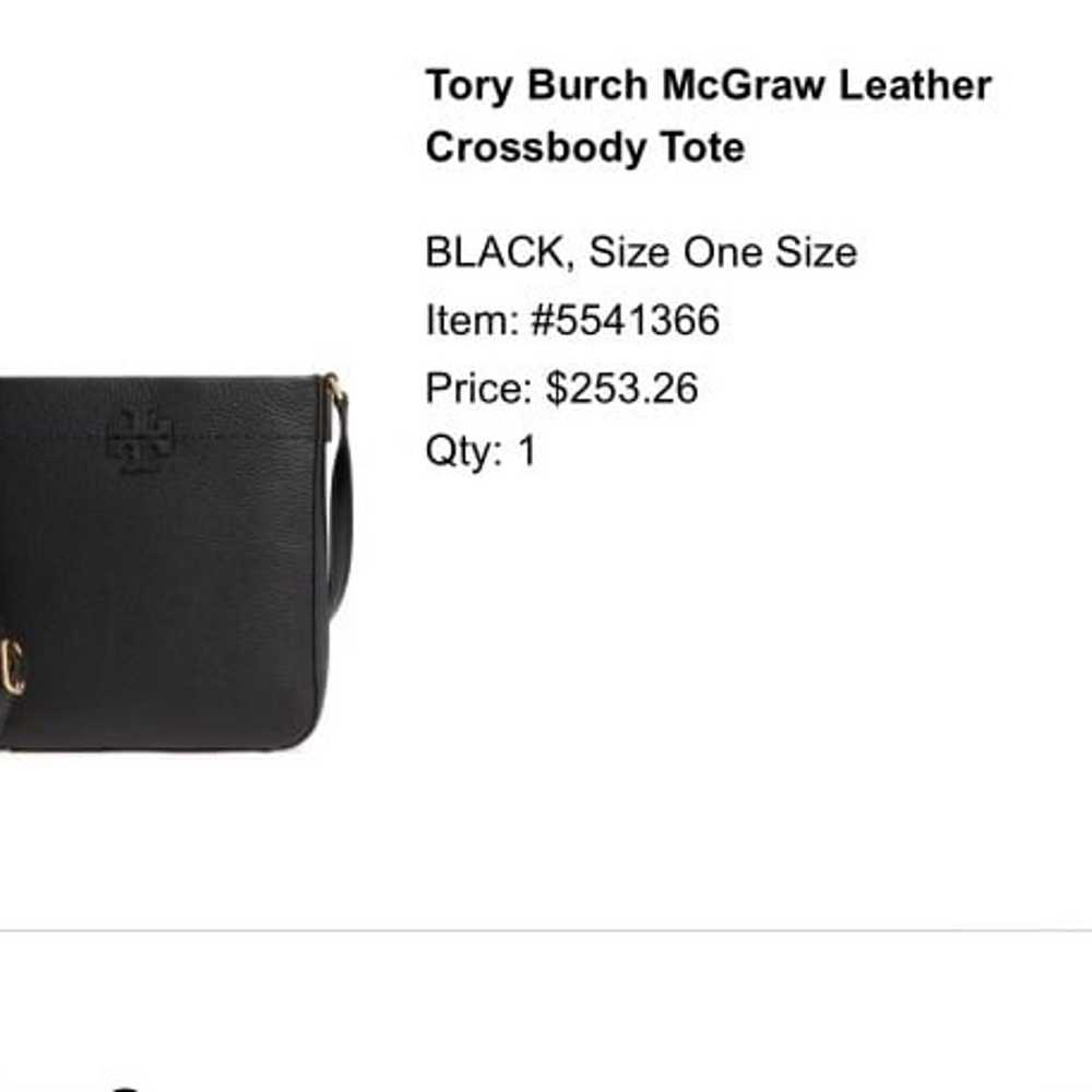Tory Burch Black Leather crossbody bag - image 8