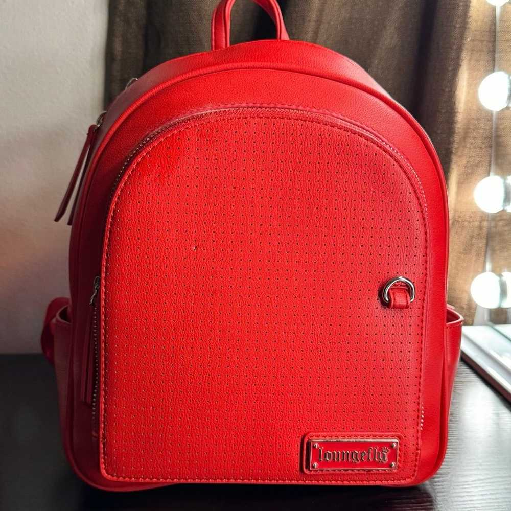 Loungefly Pin trader mini backpack - image 1