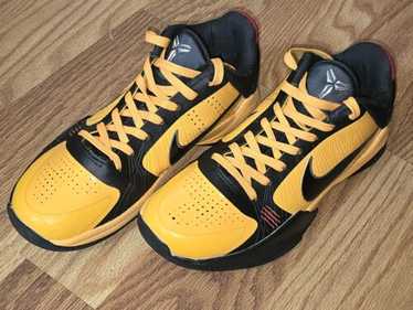 シューズ(男性用) Kobe5 protro Bruce ree Nike Kobe 5 Protro Bruce Lee Yellow Black Men's Brand Kobe