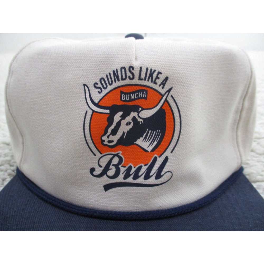 Logo 7 Sendero Hat Cap Mens Snap Back Beige Bull … - image 2